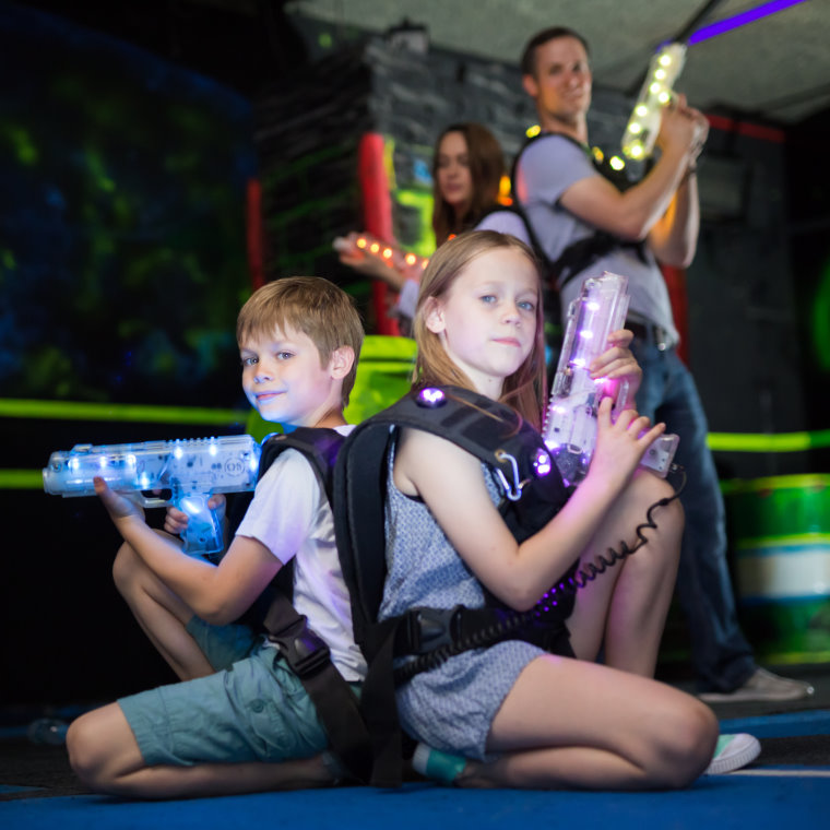 Lastertag Spiel für Kids